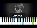 Djo - Change  (Piano Tutorial)