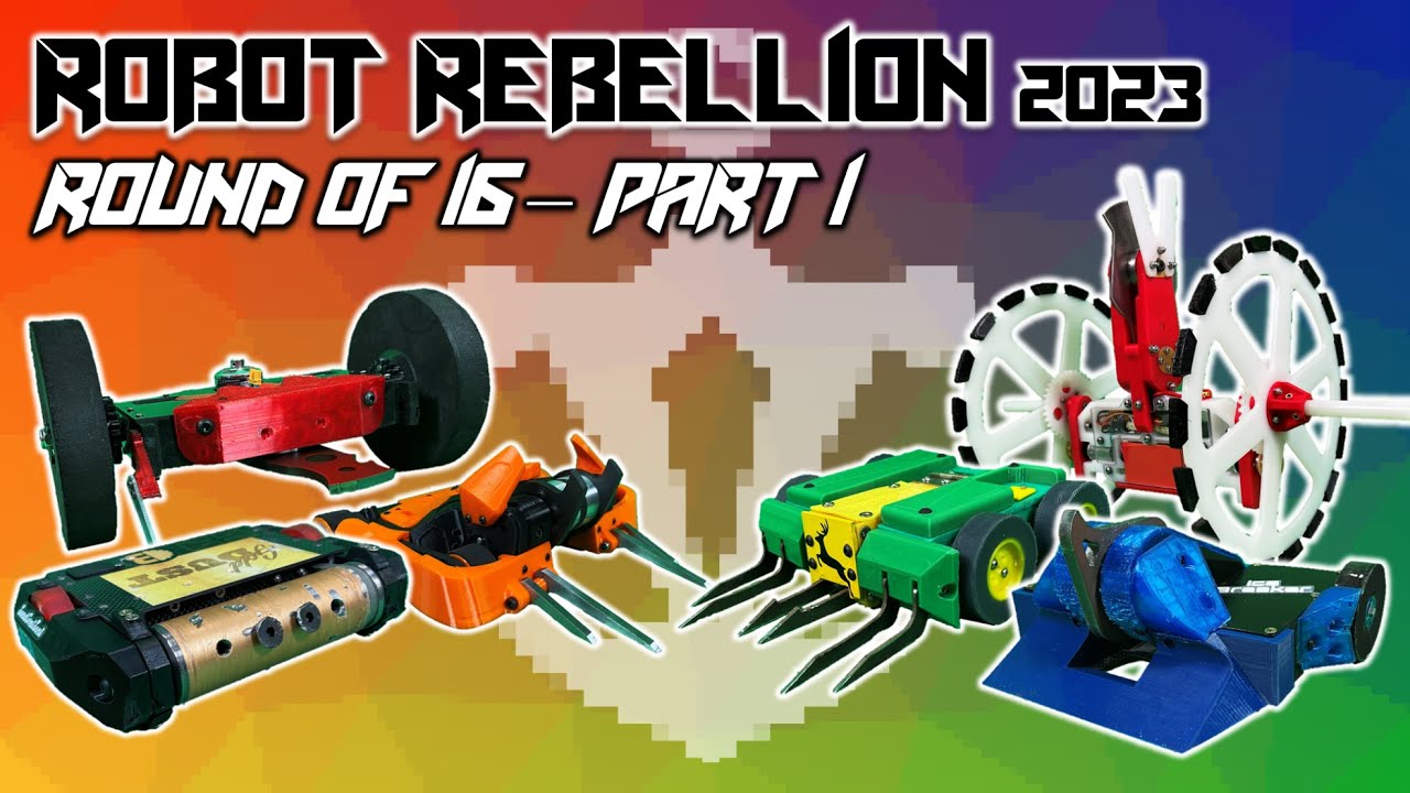 Robot Rebellion 2023 - Round of 16 [Part 1] - YouTube