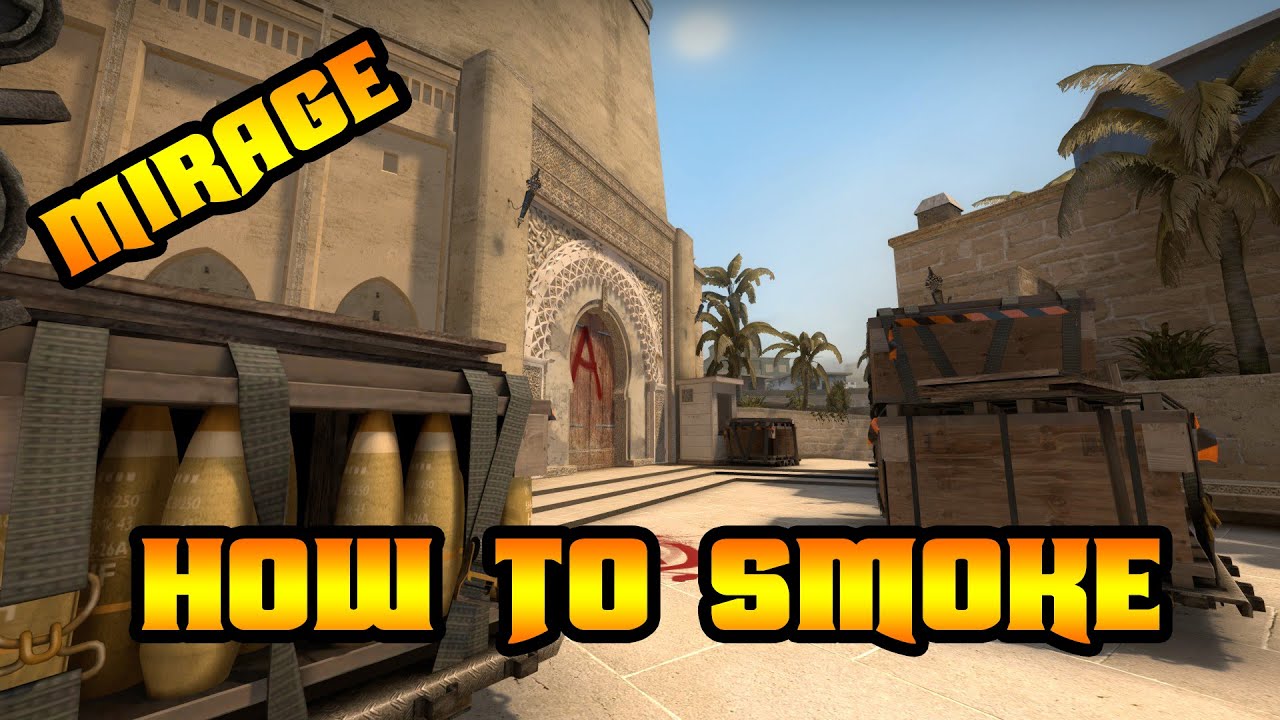 [CS:GO] Mirage - Bench Smoke - YouTube