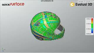 QUICKSURFACE   3D Reverse Engineering software  for converting 3D scan meshes into digital CAD model From 3d Scan To Cad Model Reverse Engineering With Quicksurface 3d Part 1