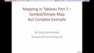 Babystep 24.2 Mapping in Tableau Part 2 – Symbol/Simple Map but Complex Example