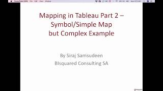 Babystep 24.2 Mapping in Tableau Part 2 – Symbol/Simple Map but Complex Example