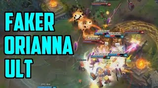 FAKER INSANE ORIANNA SHOCKWAVE! - SKT Faker vs EDG (SKT vs EDG Worlds 2017 Highlight)