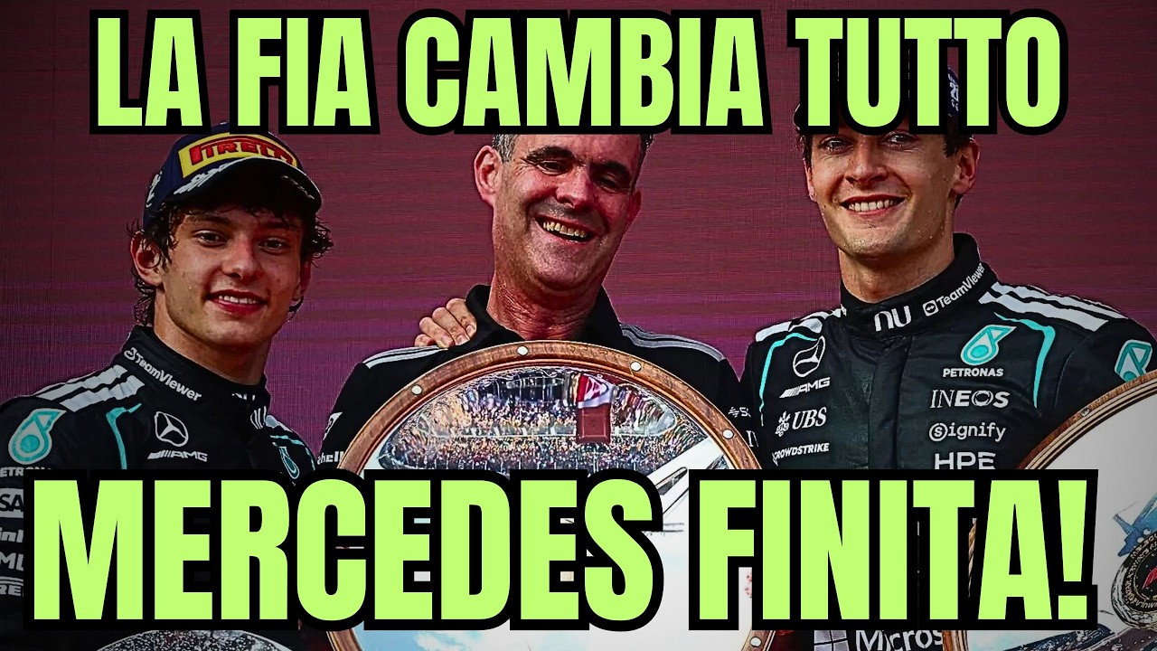 LA FIA CAMBIA TUTTO! Il nuovo regolamento segna la FINE DI MERCEDES?