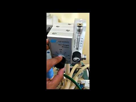 Instal Air-Oxygen Blender Bubble CPAP