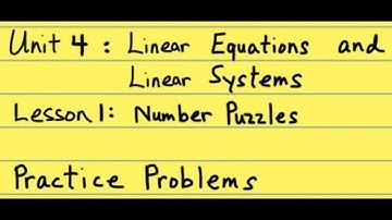8th Grade Illustrative Mathematics: Gr. 8; U4; Lesson 1:  Practice Problems