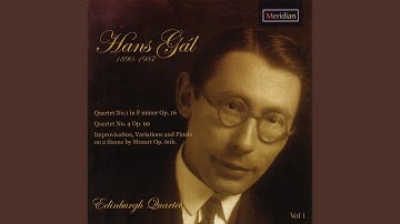 Quartet No. 4 in B-Flat Major, Op. 99: II. Vivace "Burlesque"