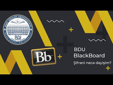 Video: Blackboard'da desen eşleştirme nedir?