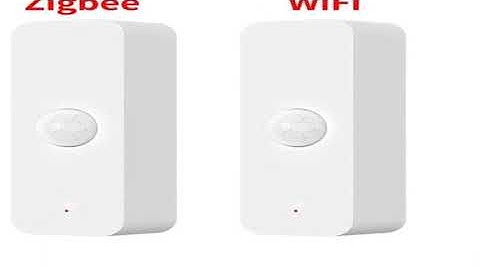 Tuya WiFi Zigbee PIR Motion Sensor Smart Home Human Body Infrared Detector Security Smart Life Works