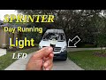 Mercedes Sprinter New LED Day Running Lights DIY RV