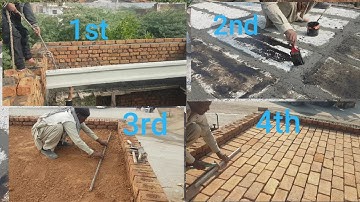 How to install precast roof slab || The precast slab construction process || concrete precast roof