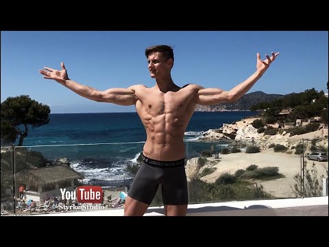 Teen Bodybuilding Fitness Model Body Physique Posing Update Daan Kempen Styrke Studio