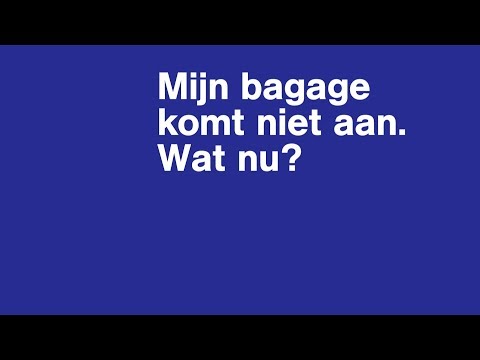 Video: 3 manieren om compensatie aan te vragen voor vertraagde bagage van luchtvaartmaatschappijen
