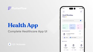 FlutterFlow Medical App |  Flutter Doctor Appointment App UI Design screenshot 5