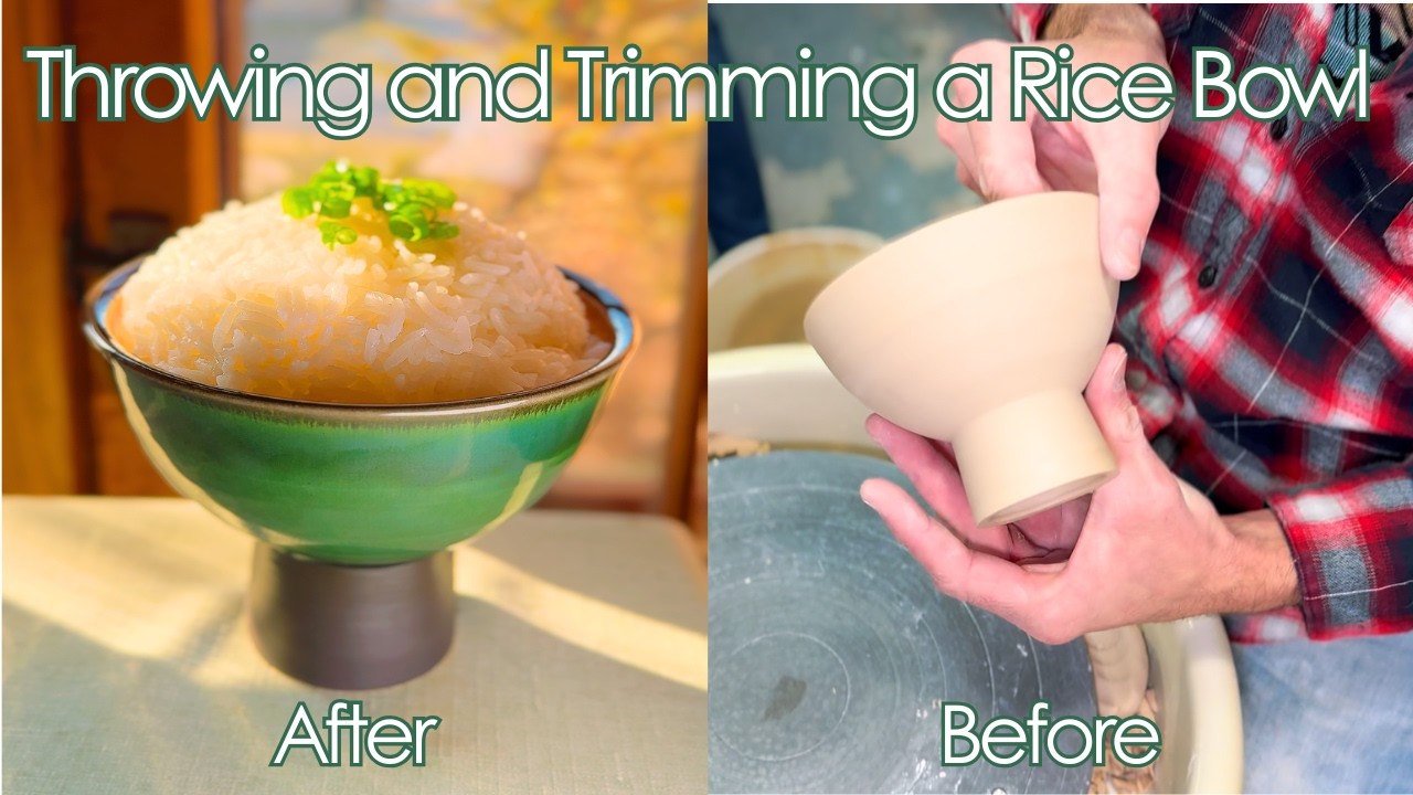 How to Throw  and Trim a Rice Bowl | Demo+ Instructions