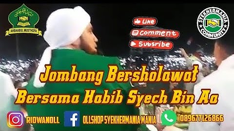 Jombang Bersholawat Bersama Habib Syech Bin Aa (HD)