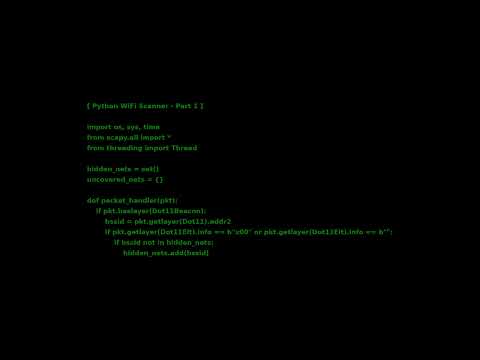 How to Find Hidden WiFi Networks with Python - Step by Step Security Guide