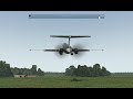 the shortest md82 landing