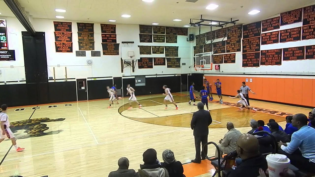 Malverne vs East Rockaway Basketball 201314 part1 YouTube