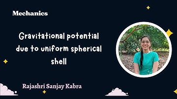 Gravitational Potential due to Uniform Spherical Shell