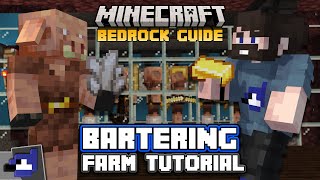 EASY Tutorial! Auto Piglin Bartering Farm Ever! | Minecraft Bedrock Guide 1.20! by BluJay | Minecraft 4,350 views 4 weeks ago 21 minutes