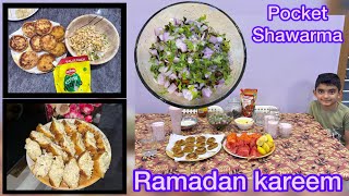 Ramadan Special Chana Masala & Pocket Shawarma Recipe | Easy Iftar Ideas screenshot 4