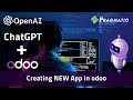 How to Create a NEW App in odoo with ChatGPT?