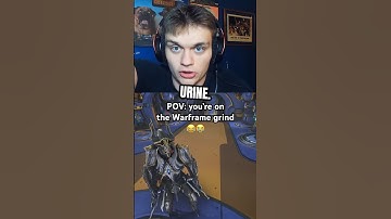 When you’re on the Warframe grind 😂
