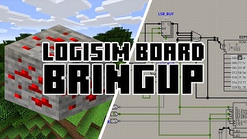 Logisim Board Bringup: Example Alchitry AU IO