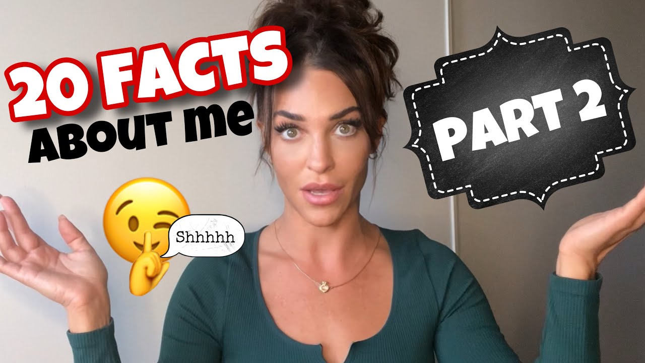 20 Secrets About Me PART 2 - Things You Did Not Know - YouTube