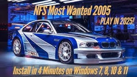 How to download Need For Speed Most Wanted Demo Version 2005 for pc for free.