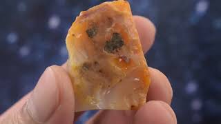 Orange Fire Opal from Madagascar | 13.4 g