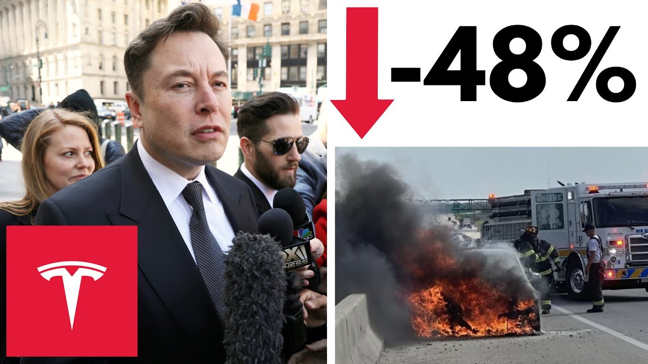 Elon Musk Tesla Stock Will Crash 48% - YouTube