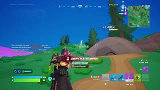 Best moment on Fortnite zero build reload for fun on the simpsons map 