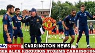 FERGUSON RETURNS TO CARRINGTON! MANCHESTER UNITED PLAYERS LEFT SHOCKED BY INTENSE TRAINING SESSION 
