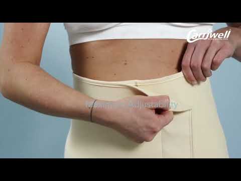 Carriwell Adjustable Organic Cotton Belly Binder