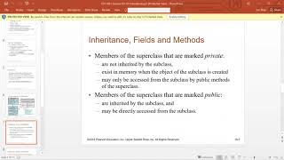 CST1201 Session 07 03 Inheritance