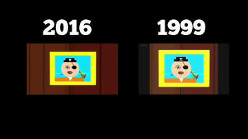 Spongebob Squarepants Opening 2016 1999 Comparison