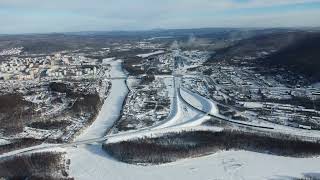 В Тынде, курумы на сопке вдоль реки Геткан.