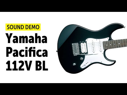 Електрогітара YAMAHA PACIFICA 112V (Black), видео 1