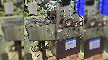 AB Dick 9850 Single Color Offset Printing Press - Inventory #3594