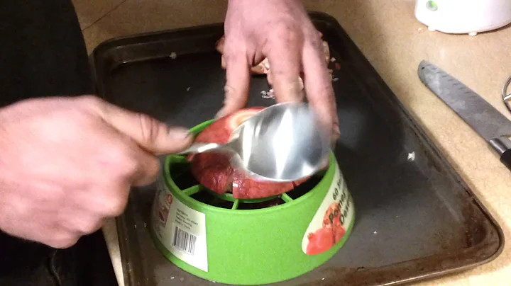 60 second pomegranate de-seeder