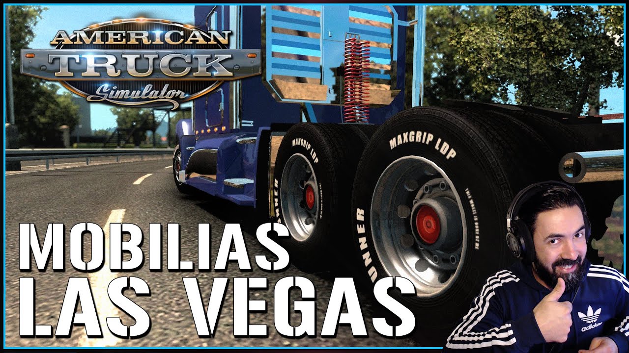 AMERICAN TRUCK SIMULATOR | Entrega em Las Vegas - Português - 1080p 60fps truck simulator cockpit