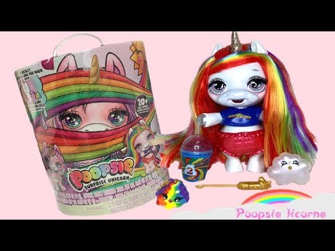 JE TESTE LE POOPSIE SLIME LICORNE⎮Reva ytb 