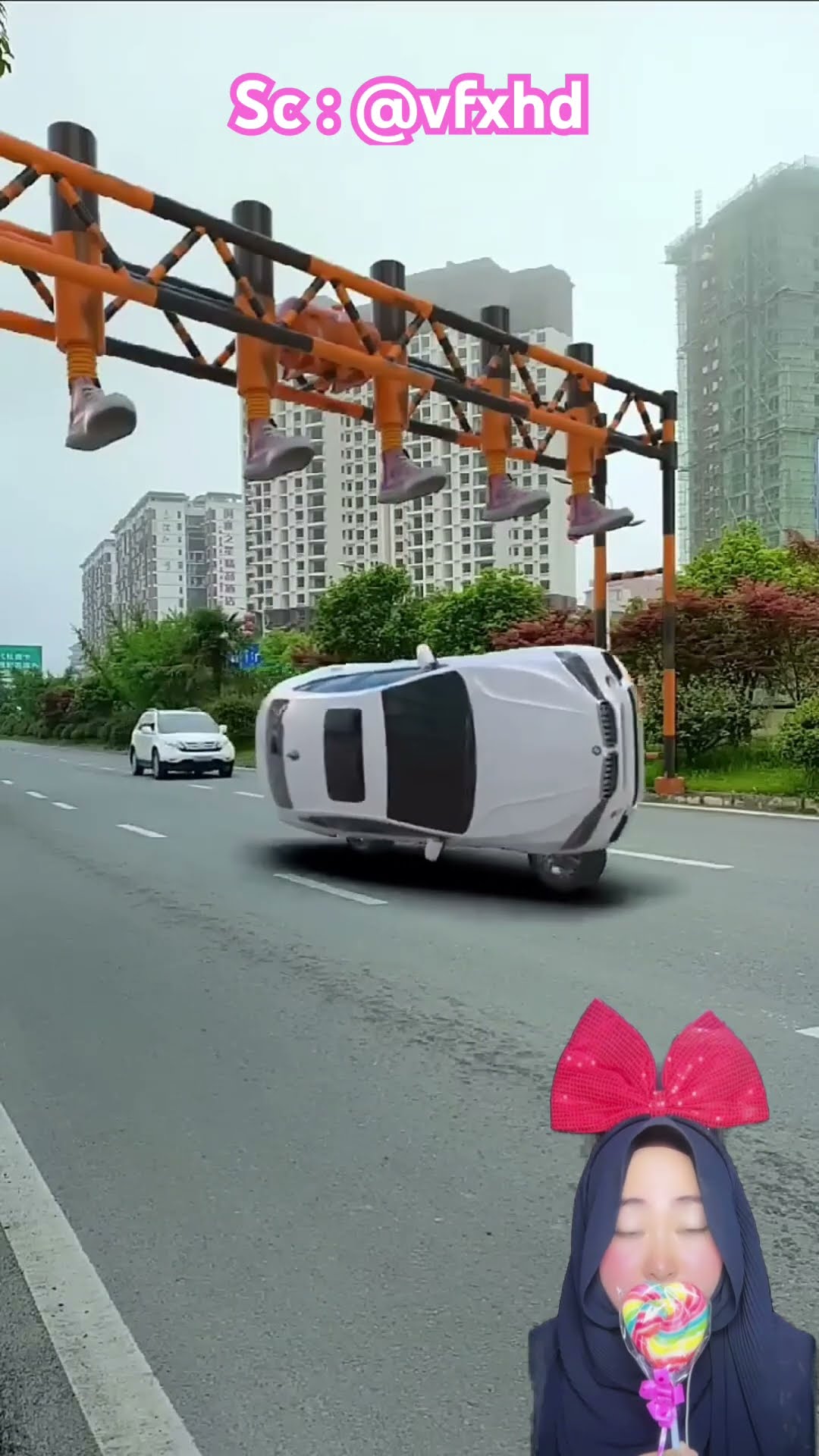 JALAN DETEKSI SEPATU ⁉️Supir Yg Gak Pake Sepatu Ketahuan ? @vfxhd #shorts #funny #dubbing