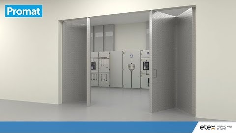 Promat fire-rated foldable wall systems