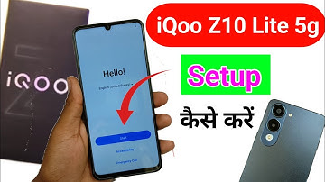 iqoo z10 lite 5g setup kaise kare / how to setup iqoo z10 lite / iqoo z10 lite 5g chalu kaise kare