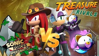 Treasure Hunter Knuckles & Elite Agent Rouge | Sonic Forces : Speed Battle