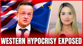 🚨 MASSIVE HYPOCRISY EXPOSED: Foreign Minister of Hungary Tells the Truth About Western Sanctions