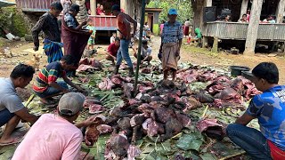 Ma piong persiapan pernikahan Ifanri Tonapa dan Riasni Pasang di Pangden To'salu kec Tikala